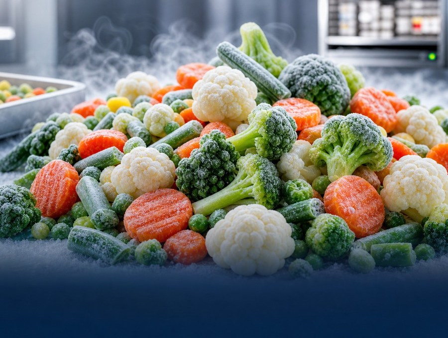 Frozen vegetables